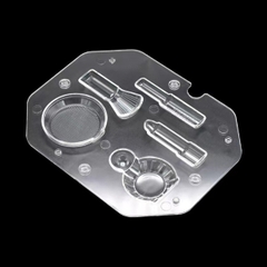 Khuôn socola nhựa cứng giày cao gót, túi xách, nước hoa, quả trứng mẫu mới dày đẹp