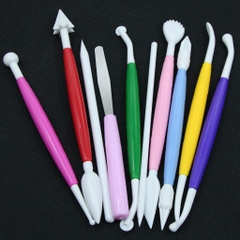 Bộ Tools 10 Cây Làm Fondant Bánh Các Loại