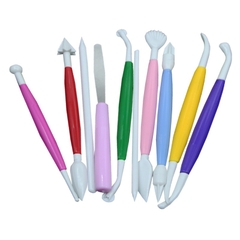 Bộ Tools 10 Cây Làm Fondant Bánh Các Loại