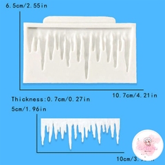 Khuôn Silicon băng tuyết - 3440