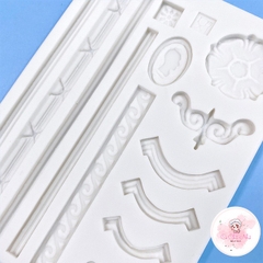 Khuôn Silicon dây chuyền kiểu cổ điển - 3671