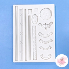 Khuôn Silicon dây chuyền kiểu cổ điển - 3671