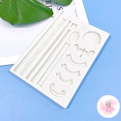 Khuôn Silicon dây chuyền kiểu cổ điển - 3671