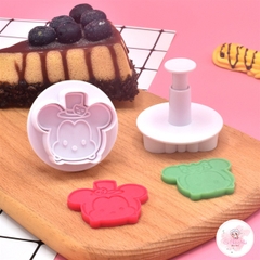 Bộ khuôn cắt bánh quy hoạt hình 3D mới Chuột Mickey (THM076)