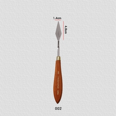 Bay hàn quốc Hwahong - Bay pha màu, bay lấy màu, bay tán màu vẽ tranh, cán nâu lẻ nhiều size