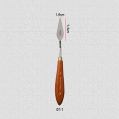 Bay hàn quốc Hwahong - Bay pha màu, bay lấy màu, bay tán màu vẽ tranh, cán nâu lẻ nhiều size