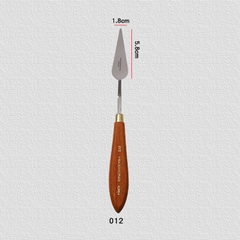 Bay hàn quốc Hwahong - Bay pha màu, bay lấy màu, bay tán màu vẽ tranh, cán nâu lẻ nhiều size