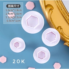 Bộ khuôn cắt mini tạo hình nhiều mẫu