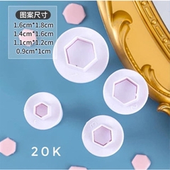 Bộ khuôn cắt mini tạo hình nhiều mẫu