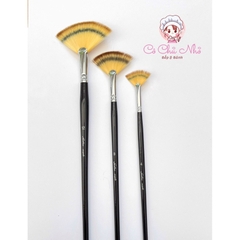 Bộ cọ quạt 3 cây Golden maple