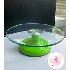 Bàn xoay mặt kính