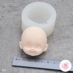 Khuôn silicon tạo hình mặt chibi