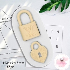 Khuôn Silicon 2 khóa LV - MM 3207 - tạo hình đất sét, gumpaste, fondant