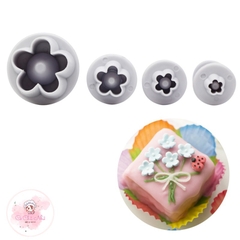 Khuôn Lò Xo dập nổi - 4 Hoa Cúc