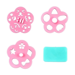 Khuôn nhấn nhựa tạo hình cơm nắm Bento