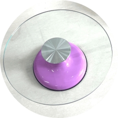 Bàn xoay mặt kính