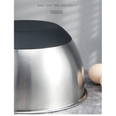 Âu trộn bột đế silicon