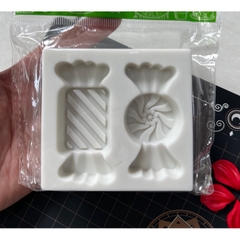 Khuôn silicon 2 viên kẹo