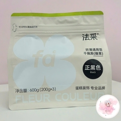 Gumpaste Fleur Couleur trắng hương sữa – Kẹo đường tạo hình hoa lá