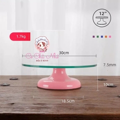 Bàn xoay mặt kính