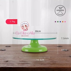 Bàn xoay mặt kính