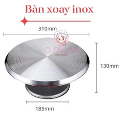 Bàn xoay inox