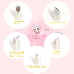Đui gia công - hồng phải nhỏ (0.8-1 cm)