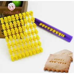 Khuôn nhấn chữ cookies các mẫu