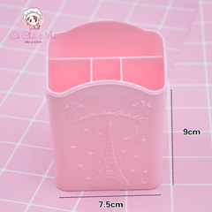 Hộp đựng dụng cụ 4 ngăn hồng