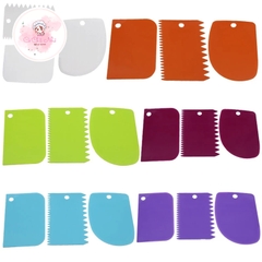 Bộ 3 miếng nhựa - DIY Baking Tools