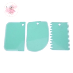 Bộ 3 miếng nhựa - DIY Baking Tools