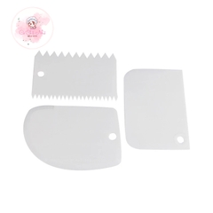 Bộ 3 miếng nhựa - DIY Baking Tools