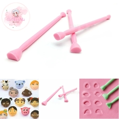 Bộ dụng cụ tạo hình nhấn mắt, miệng chibi