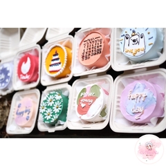Hộp bả mía đựng bánh Bento.