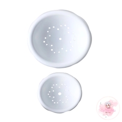Set 2 Khuôn Hình Cầu Lỗ Lõm Phơi Hoa To