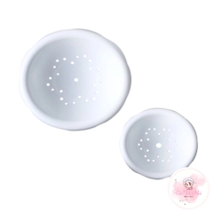 Set 2 Khuôn Hình Cầu Lỗ Lõm Phơi Hoa To