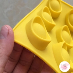 Khuôn silicon thỏi vàng, vỉ 9 thỏi