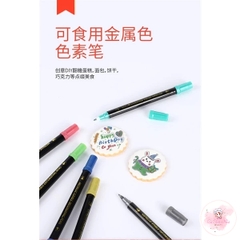 Bút thực phẩm đen 0.7mm - Hộp 2 chiếc (màu đen)