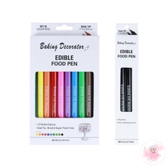 Bút thực phẩm đen 0.7mm - Hộp 2 chiếc (màu đen)