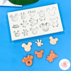 Khuôn Silicon chuột mickey nhí - 3666