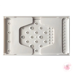 Bàn nhựa phơi khô hoa, gumpaste gấp gọn tiện dụng