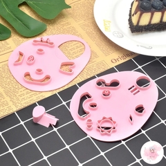 Khuôn nhấn nhựa tạo hình cơm nắm Bento