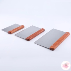 Miếng chà láng inox cán gỗ