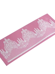 Khuôn silicon tấm ren họa tiết 01 36x13cm