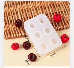 Khuôn Silicon 6 quả cherry