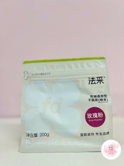 Gumpaste Fleur Couleur trắng hương sữa – Kẹo đường tạo hình hoa lá