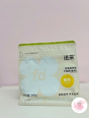 Gumpaste Fleur Couleur trắng hương sữa – Kẹo đường tạo hình hoa lá