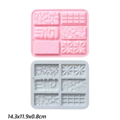 Khuôn silicon đổ socola các mẫu
