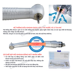Tay khoan nhanh COXO 3 tia nước CX207-W (H17)