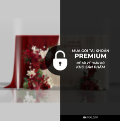 Phông Tư Gia Tone Đỏ TGD058P